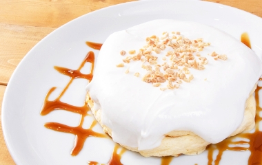 特製クリームのリコッタパンケーキ